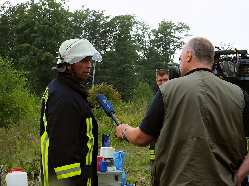 Albrechtshaus abgebrannt