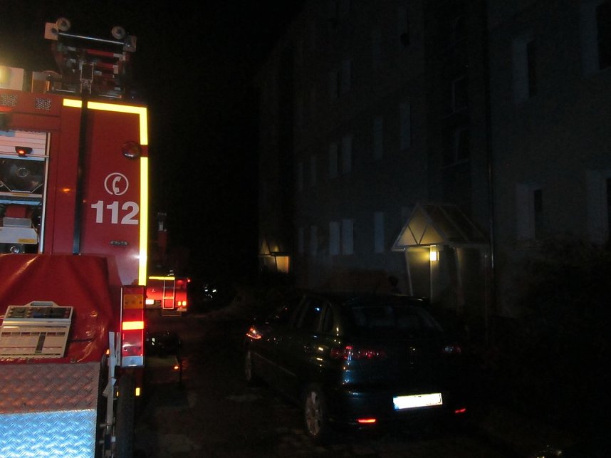 Wohnungsbrand am Weinberg