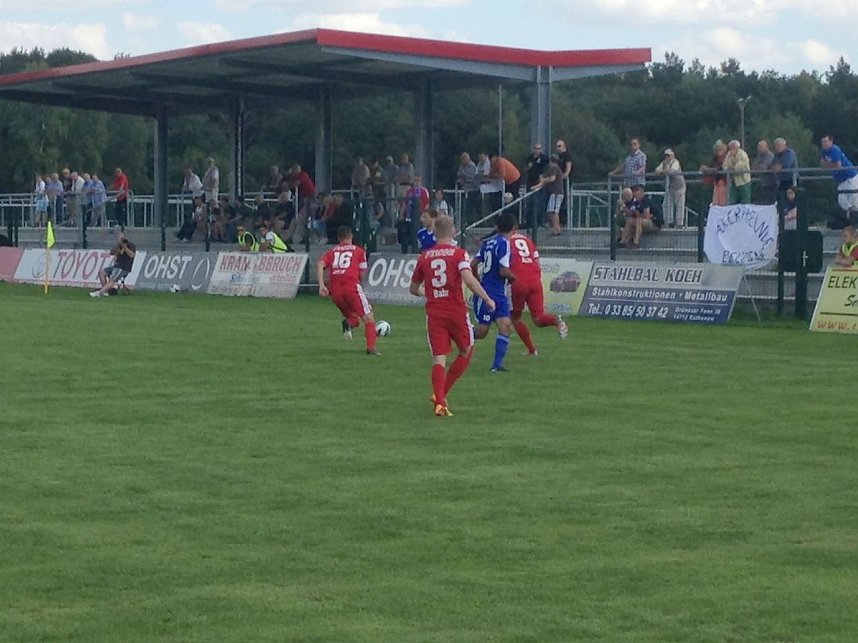 Wacker in Rathenow (1. Halbzeit)