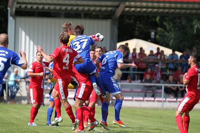 Wacker in Rathenow (1. Halbzeit)