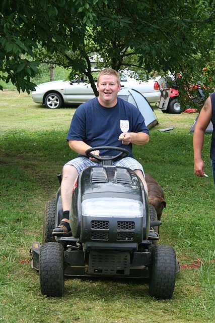Auf den Rasen - fertig - los