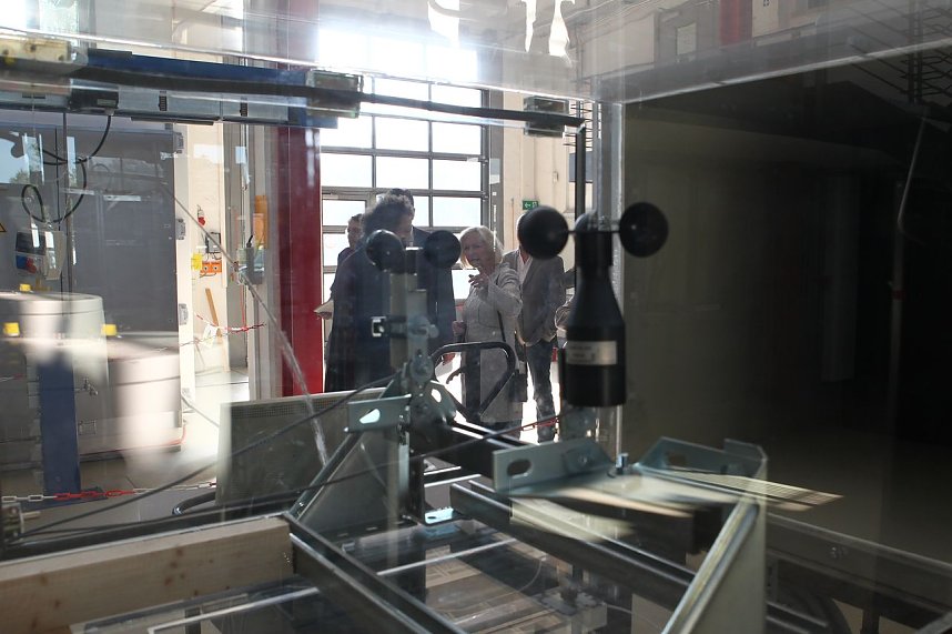 Johanna Wanka an der FH Nordhausen