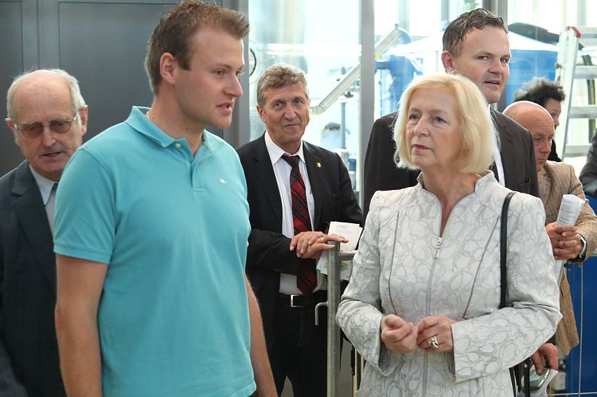 Johanna Wanka an der FH Nordhausen