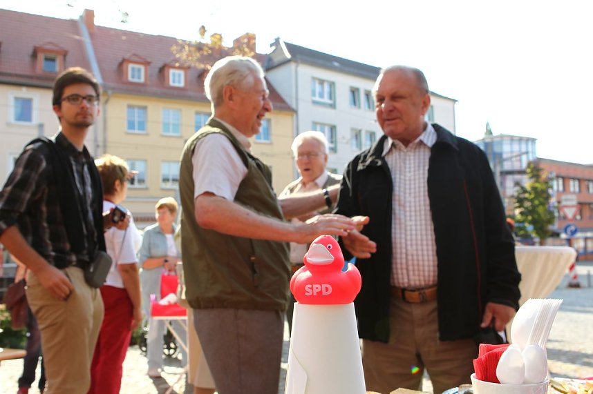 Sigmar Gabriel in Nordhausen