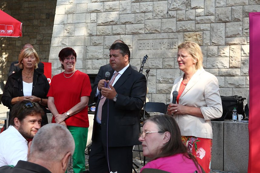 Sigmar Gabriel in Nordhausen
