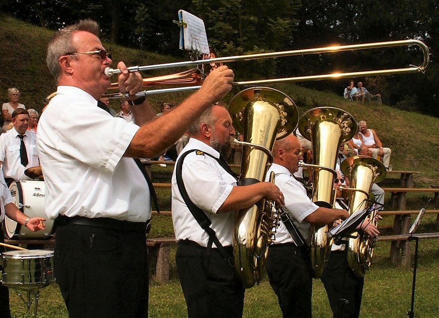 Blasmusik liegt in der Luft