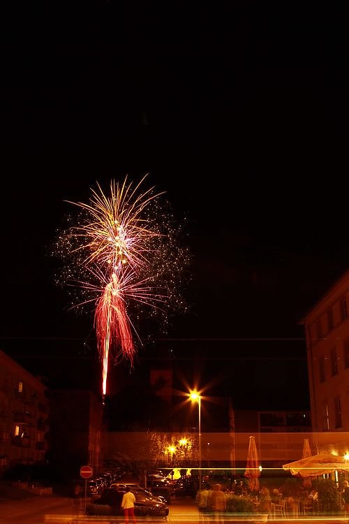 Feuerwerk zum Lichterfest