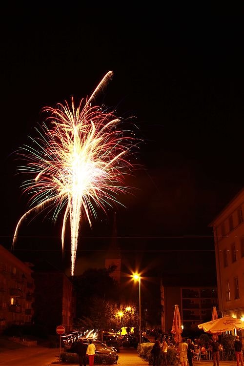 Feuerwerk zum Lichterfest