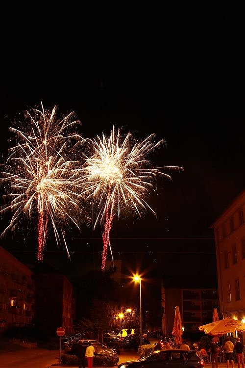 Feuerwerk zum Lichterfest