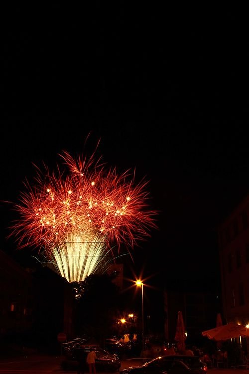 Feuerwerk zum Lichterfest