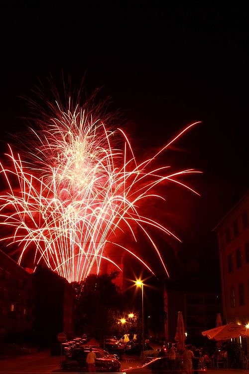 Feuerwerk zum Lichterfest
