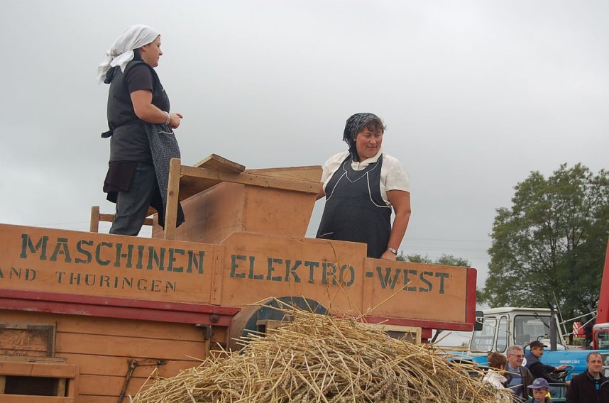 Schlepperfreunde unter sich