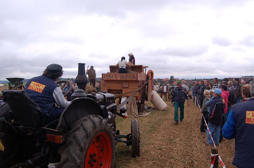 Schlepperfreunde unter sich