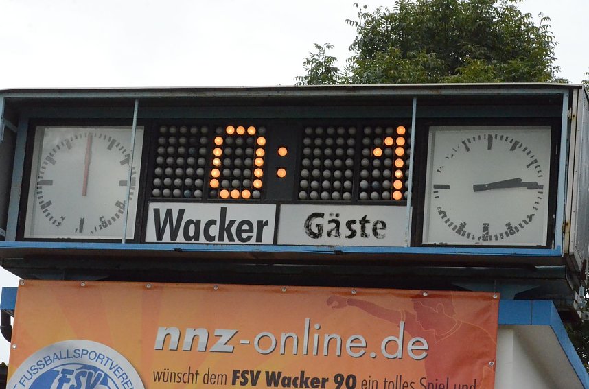 Wacker verliert gegen Neustrelitz