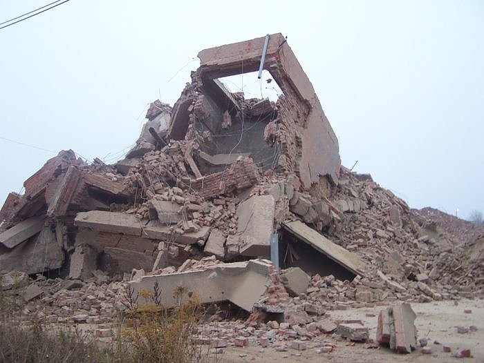 Speicher wurde gesprengt