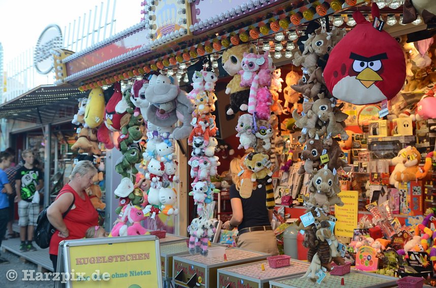 Ladys auf den Rummel