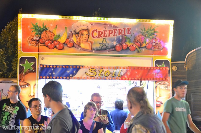 Ladys auf den Rummel