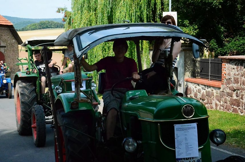 Schlepperfest in Herrmannsacker (Teil 1)