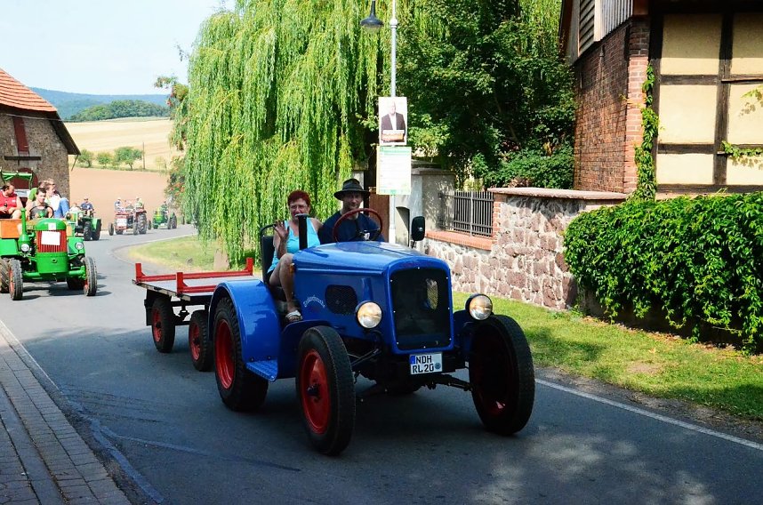Schlepperfest in Herrmannsacker (Teil 1)