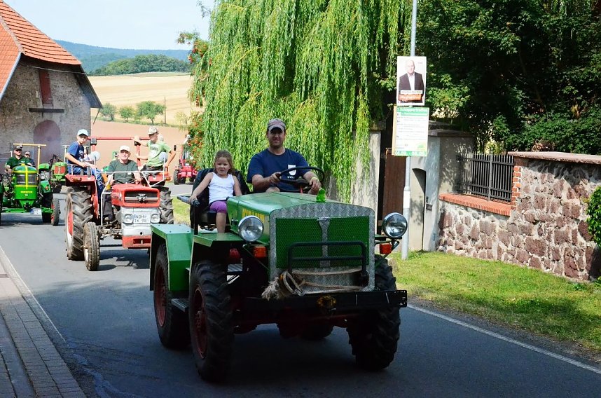 Schlepperfest in Herrmannsacker (Teil 1)