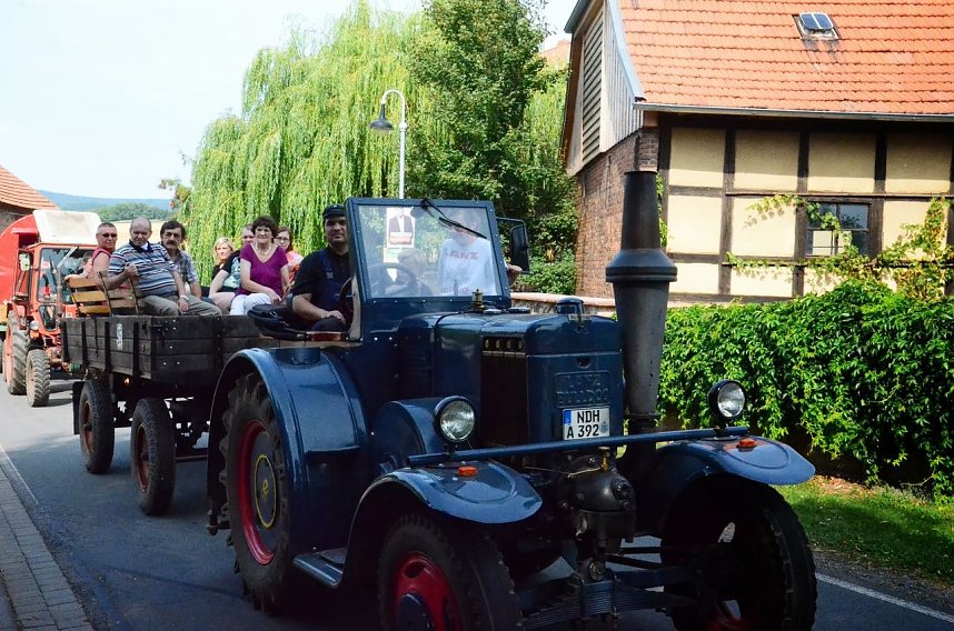 Schlepperfest in Herrmannsacker (Teil 1)