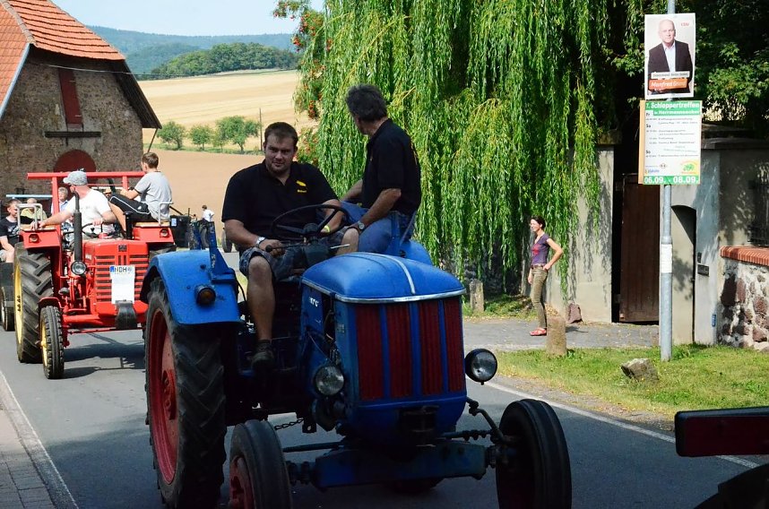 Schlepperfest in Herrmannsacker (Teil 1)