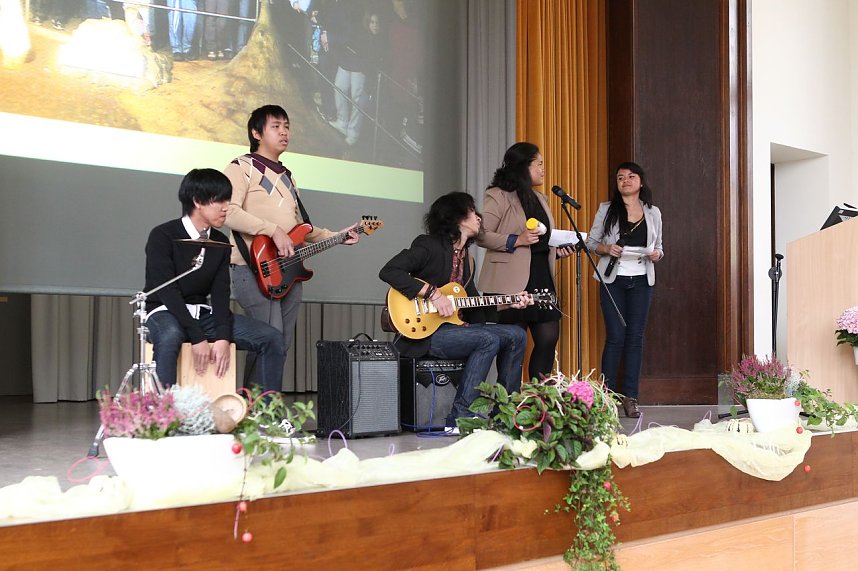 Die Rockband des Kollegs