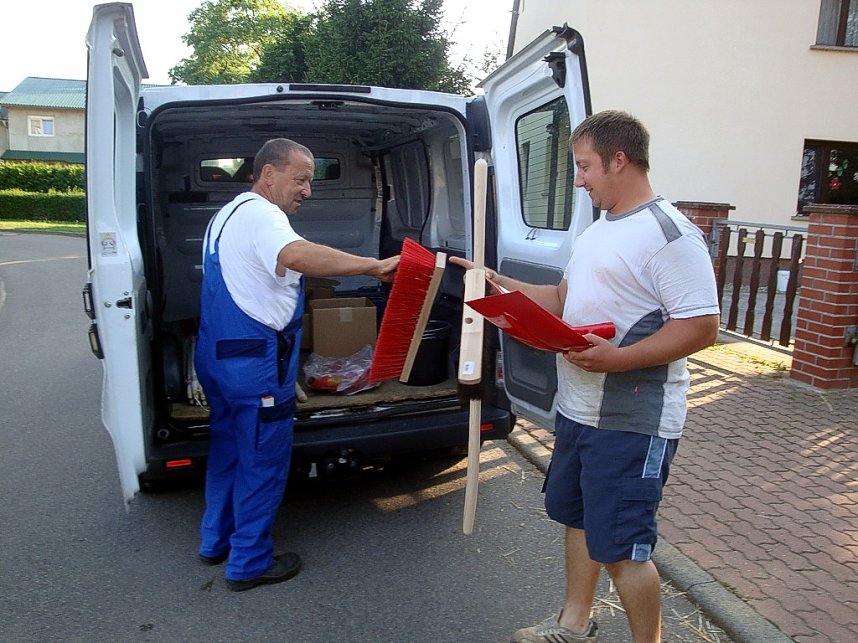 Freude beim Auspacken