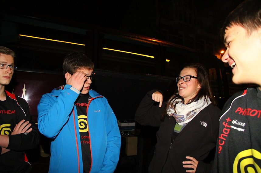 Start zur Reise nach Frankreich