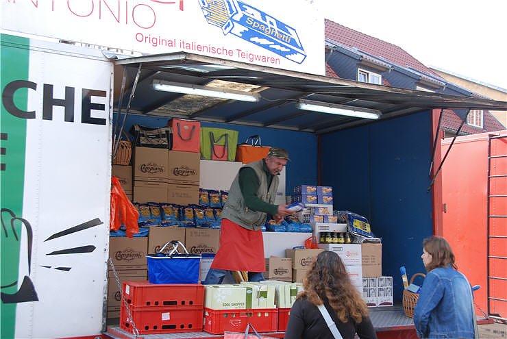 Marktschreier in Nordhausen