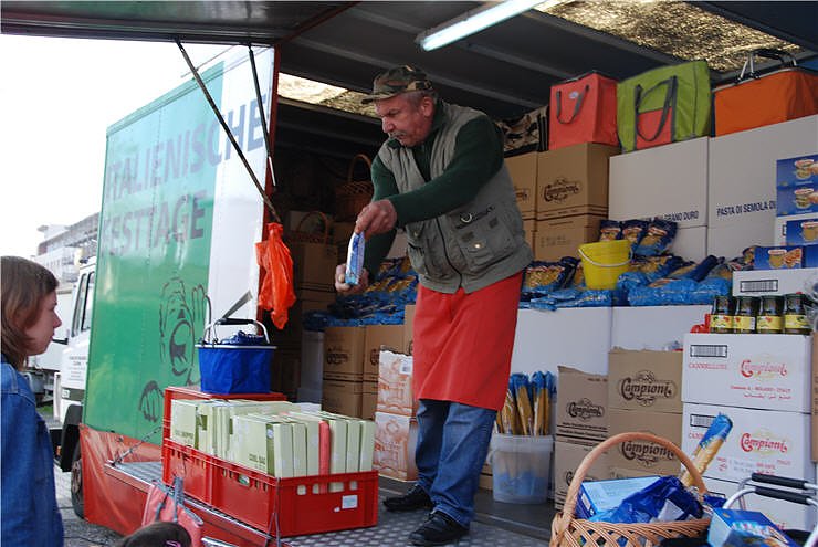 Marktschreier in Nordhausen