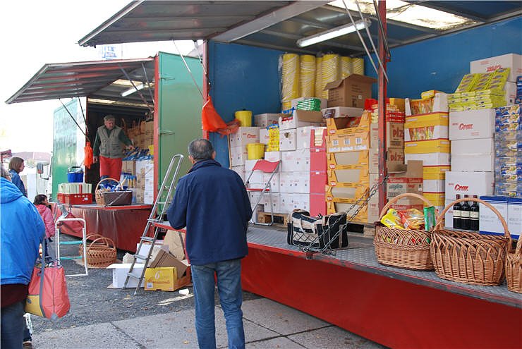 Marktschreier in Nordhausen
