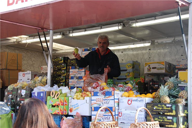 Marktschreier in Nordhausen