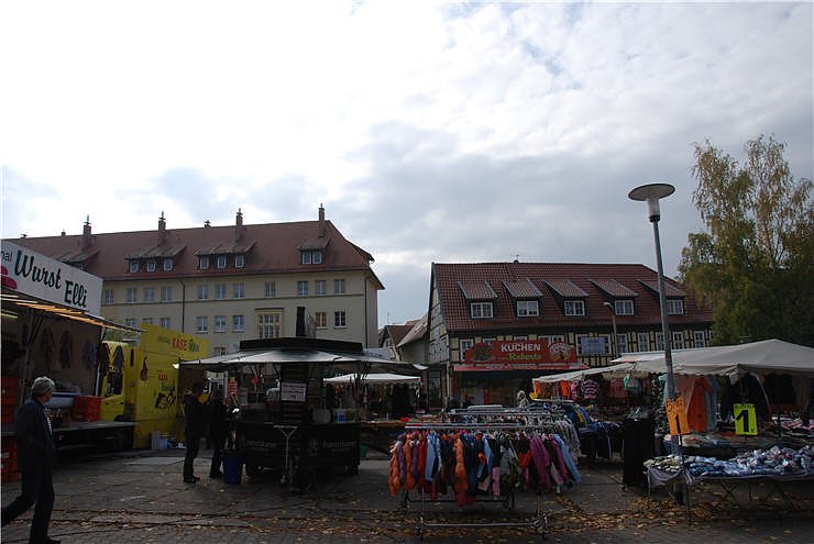 Marktschreier in Nordhausen