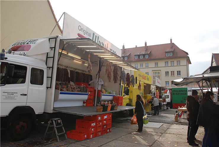 Marktschreier in Nordhausen