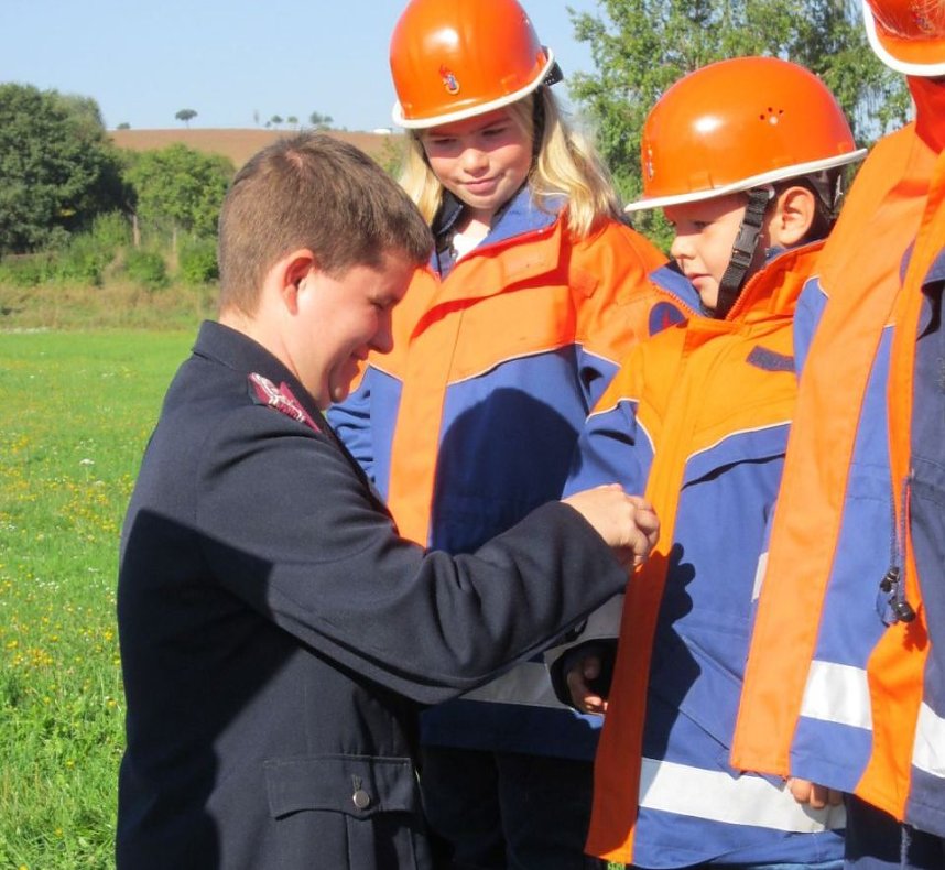 Leistungsabzeichen abgenommen