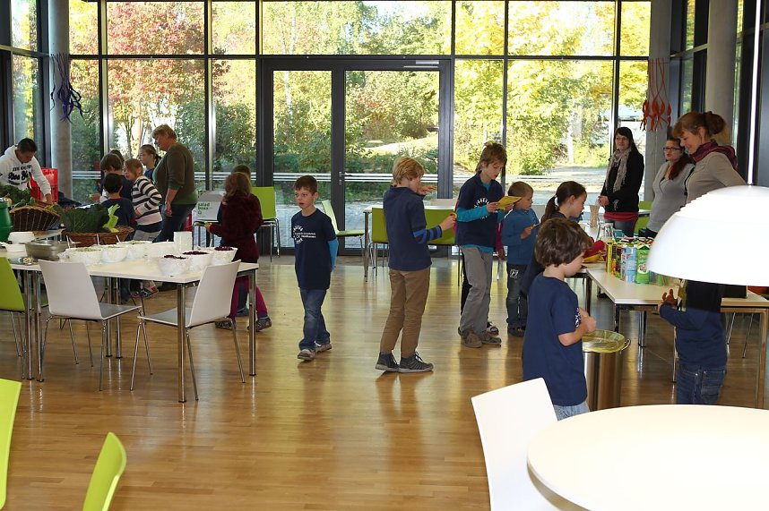 Lecker und gesund - Projekttag an der Evangelischen Grundschule