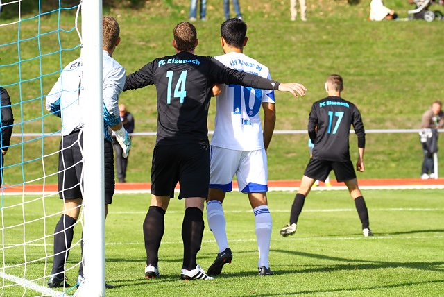 Pokalspiel in Eisenach