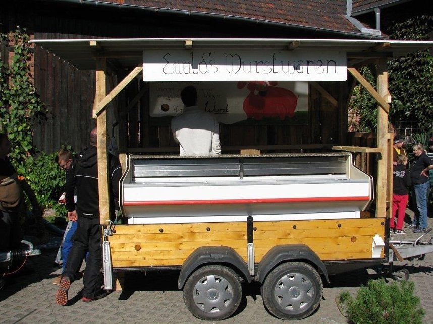 Kirmesvorbereitungen in Obergebra