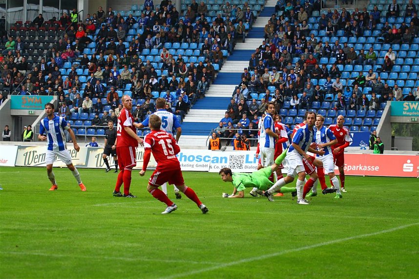 Arbeit und ohne Erfolg: wacker verliert in Magdeburg
