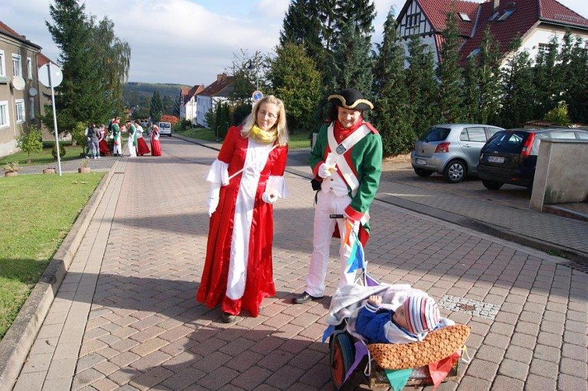 Kirmes-Umzug in Obergebra