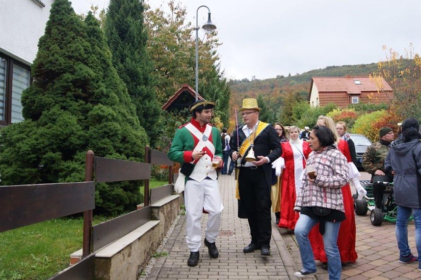 Kirmes-Umzug in Obergebra