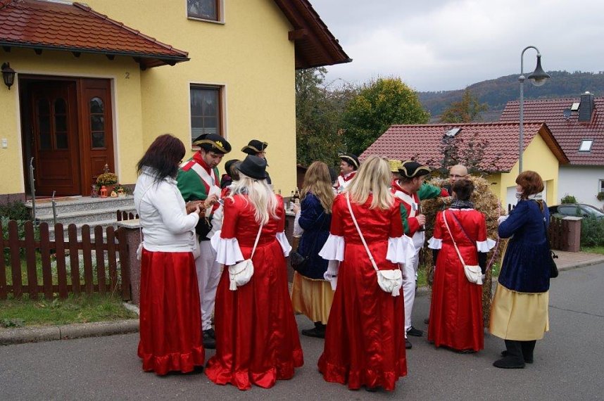 Kirmes-Umzug in Obergebra