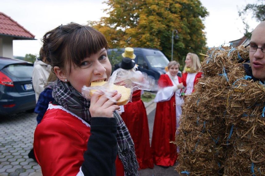 Kirmes-Umzug in Obergebra