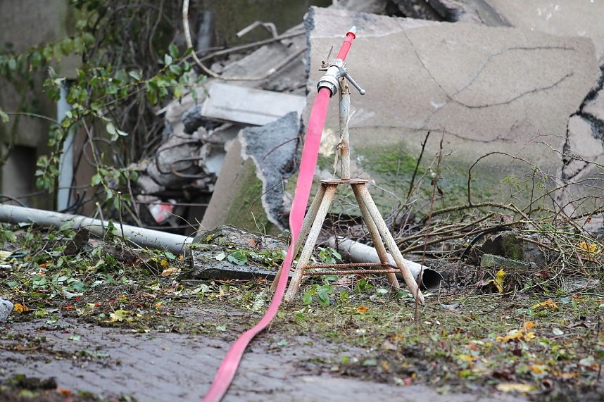 Eine Schule verschwindet