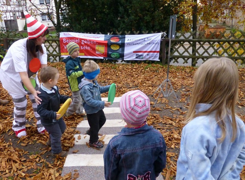 Spielerische Verkehrserziehung