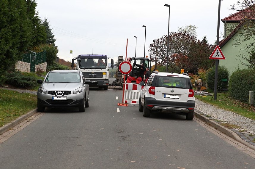 Wasserleitung wird repariert