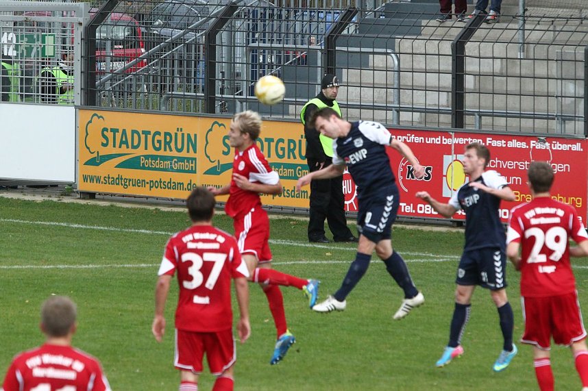 Szenen aus der ersten Halbzeit