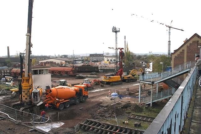 Der einstige Schrankenposten