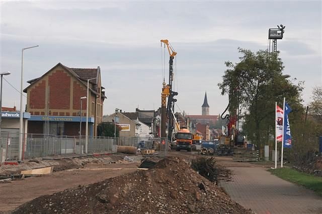 Der einstige Schrankenposten